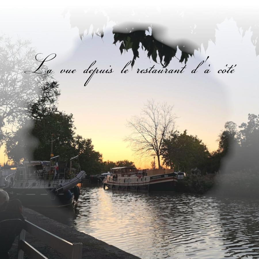 La Maison Du Canal- Vue Canal- L'Ere Du Temps Homps  Εξωτερικό φωτογραφία